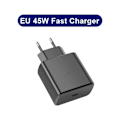 Miniatyrbild 1 av 6: PD 45W USB C Laddare för Samsung Galaxy S22 S23 S24 Ultra Note 10+ 5G USB C Mobiltelefonladdare Snabbladdare Black EU Plug