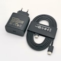 Miniatyrbild 1 av 6: Samsung 45W Laddare Super Snabbladdningsadapter 1.8M Typ C För Galaxy S24 S23 S22 S21 S20 Note 20 Ultra 10 Z Flip Fold 6 5 4 3 2 Black-Add 1.8M Cable