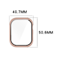 Miniatyrbild 5 av 6: Skyddande glasfodral för Huawei Watch D2, reptåligt skärmskydd, tillbehörsskydd för Huawei Watch D2, stötfångartillbehör Transparent For Huawei Watch D2
