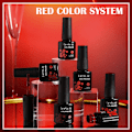 Miniatyrbild 2 av 6: LILYCUTE 5 st/set 7ML Rödbrun Nagelgel DIY Nagelkonst Semi-Permanent UV Gel Polish Långvarig Design Manikyr Kit Tillbehör 241175