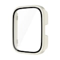 Miniatyrbild 1 av 6: PC+Glas för Amazfit Bip 5 Unity Skal Smart Klocka Skärmskydd Heltäckande Skyddande Stötfångare för Amazfit Bip 5 Unity Ivory White Amazfit Bip 5 Unity