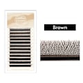 Miniatyrbild 5 av 6: Natuhana Lashes 3D W Form Matt Ögonfrans Extension Klöver Fans Ögonfransar Individuell Premade Ryska Volym Fan Mink Falk Sminka 0.07mm LC