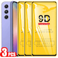 Miniatyrbild 1 av 6: 1-3st 9D Full Cover Skärmskydd För Samsung S25 Ultra A56 A55 S24 S23 S22 S21 S20 FE A54 A36 A36 A15 A16 Härdat Glas For S20 FE 4G 5G 3PCS