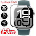 Miniatyrbild 1 av 6: Skärmskydd för Apple Watch Series 10 9 8 7 6 46mm 42mm 49mm 41mm 45mm 40mm 44mm 3D Film Tillbehör för iWatch Ultra2 49mm Series 10 42mm 1 PCS