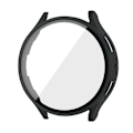Miniatyrbild 1 av 6: Skyddsfodral+Härdat Glas för Samsung Galaxy Watch 7 6 5 4 40MM 44MM Skärmskydd för Samsung Watch 7 6 5 4 Fodral Black for Watch 4 40mm