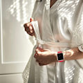 Miniatyrbild 6 av 6: Silikonarmband för Apple Watch-remmar 49mm 40mm 44 mm 45mm 46mm 42mm 41mm 38mm sportarmband iWatch serie 10 9 8 3 SE ultra 2 70 deep blue 42 44 45 49-46mm M-L