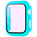Miniatyrbild 1 av 6: Glas+Skal För Apple Watch Fodral 9 8 7 6 SE 5 iWatch Tillbehör Skärmskydd Apple watch serie 44mm 40mm 41mm 45mm 42mm 38mm 24 dan blue Series 123 42MM