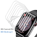 Miniatyrbild 2 av 6: 1-5st Skärmskydd Hydrogel Film för Apple Watch 7 6 SE 5 4 3 2 1 38MM 40MM 41MM 42MM 45MM Apple Watch Skärmskydd 1pcs Series123 42mm