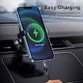 Miniatyrbild 2 av 6: USLION 7A Magnetisk USB Snabbladdningskabel Typ C Mirco Telefon Datakabel För iPhone 16 15 Pro Max Xiaomi 14 POCO F6 Oneplus 13 Black 3in1 2m