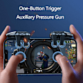 Miniatyrbild 3 av 7: 1-6 par 6-finger mobilspelutlösare för PUBG-telefonspelkontroller Gamepad Joystick G21 Siktskjutning Triggers Alloy Key-knapp 2 Pairs