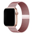 Miniatyrbild 1 av 6: Milanese Loop för Apple Watch armband 44mm 40mm 45mm 41mm 42-38-44mm rem ultra 2 49mm metallarmband iwatch series 9 8 7 6 SE 5 4 3 03 rose pink 38mm 40mm 41mm
