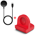 Miniatyrbild 1 av 6: USB TYPC-C Magnetisk Laddare För Samsung Watch Ultra 47mm Snabb Laddningsdocka Samsung Galaxy 7 FE 6 6 Classic 5 5pro tpye c red Galaxy Watch 5