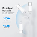 Miniatyrbild 3 av 6: NNBILI 3st Universal 100W Snabbladdare USB C Till Typ C Snabbladdningskabel Datakabel Sladd För Samsung HUAWEI Xiaomi USBC Kabel 3Pcs 2m