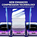 Miniatyrbild 4 av 6: 3-pack Oleofobisk Beläggning Dammtät Enkel Installation Skärmskydd för IPhone 13 11 12 14 15 Pro Max Mini XR 16 15 Plus Glas For iPhone XR 3 Pieces