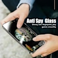 Miniatyrbild 5 av 6: 1-5st Anti-Spion Glas för iPhone 14 13 15 12 11 16 Pro Max Mini Plus SE 2020 22 X XS XR Sekretess Skärmskydd För iPhone 7 8 For 7 Plus 8 Plus 3pcs