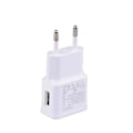 Miniatyrbild 1 av 5: 5V/2A Telefonladdare för Samsung S6 S7 S8 S20 Note20 10 9 8 Dubbel USB Hem Reseladdare Mobiltelefon Ström EU 1usb White