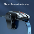 Miniatyrbild 7 av 7: 1-6 par 6-finger mobilspelutlösare för PUBG-telefonspelkontroller Gamepad Joystick G21 Siktskjutning Triggers Alloy Key-knapp 2 Pairs