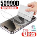 Miniatyrbild 1 av 6: 5 st Hydrogel Film för iPhone 16 16e 15 14 13 12 11 Pro Max Plus 13 12 Mini 8 7 Plus SE XR X XS 6 Full Cover Skärmskydd For iPhone 15 Plus 5 Pcs Hydrogel Film