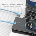 Miniatyrbild 5 av 6: 100W 6A USB Typ C Kabel Snabb Laddning Datakabel För Samsung S21 Xiaomi IPhone 15 Typ C till Typ C Kabel Data Linje 0.25/1/1.5/2M 100W CC Cable 2m