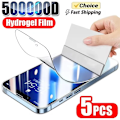 Miniatyrbild 1 av 6: 1-5 st Full Cover Hydrogel Film för iPhone 13 12 11 14 15 16 Pro Max Skärmskydd för iPhone 12 Mini XR XS MAX 7 8 Plus SE For iPhone 14Pro Max Hydrogel film