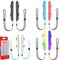 Miniatyrbild 2 av 6: Switch handledsrem för Joy-Con Controller Tryck enkelt på SL/SR Nintend Switch Joy-Con handledsrem Videospel JoyCon tillbehör WHITE