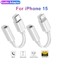 Miniatyrbild 2 av 7: Regn till 3,5 mm jack bastutelefon Mx-kabel, Apple iPhone 14 Pro Max 13 12 11 XS X 15 Pro, USB Type C-kontakt Ljudadapter Only Music