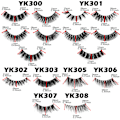 Miniatyrbild 6 av 6: 3/10 Par Half Lashes Makeup Naturliga Långa Katt Ögon Lashes Dramatiska Falska Ögonfransar Mjuka Faux Cils Falska Ögonfrans Extens Verktygcomment 10Pairs-YK302
