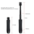 Miniatyrbild 2 av 6: FANGTUOSI Utdragbar Selfiestick Portabel Vlog Tripod Stativ Mini Handgrepp För  13 12 11 10 9 Insta360 X4 X3 DJI Action 5 Pro 4 With screws