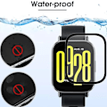 Miniatyrbild 4 av 6: 1-3ST 9D Böjd Skyddsfilm För Xiaomi Redmi Watch 5 Active Smartwatch Skärmskydd för Redmi Watch 4 3Active 3Lite Film 3 Pcs Redmi watch 4