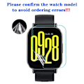 Miniatyrbild 5 av 6: Hydrogelfilm för Xiaomi Redmi Watch 5 Active/5 Lite 9D Böjd Mjukt Skärmskydd för Redmi Watch 4 3 Active 3Lite SmartWatch 3 PCS Redmi Watch 3 Lite
