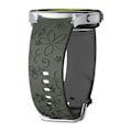 Miniatyrbild 1 av 6: Graverat silikonarmband för Samsung Galaxy Watch 7 FE/6 4 Classic/5 Pro 45 Utan Glipor Sportarmband Galaxy Watch 7 Armband 44mm 40mm army green-black Watch 6 classic 43mm