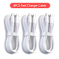 Miniatyrbild 1 av 6: NNBILI 3st Universal 100W Snabbladdare USB C Till Typ C Snabbladdningskabel Datakabel Sladd För Samsung HUAWEI Xiaomi USBC Kabel 3Pcs 2m