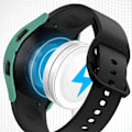 Miniatyrbild 6 av 6: Klockskydd för Samsung Galaxy Watch 4 40mm 44mm 42mm 46mm 45mm, PC Matt Fodral Allround Skyddande Stötfångarskal för Watch5/5Pro White Galaxy Watch 5 44mm