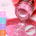 Miniatyrbild 3 av 6: AS 15ml Magnetisk Katt Gel Nagellack Cat Eye Glitter Effekt Semi Permanent 36 Färger Soak Off UV Gel Lack Manikyr Nagelkonst YRM 7