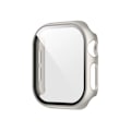 Miniatyrbild 1 av 6: Härdat Glas + Skal För Apple Watch 10 42mm 46mm Matt Hård PC Bumper Skärmskydd Fodral iWatch serie 10 42/46 Tillbehör titanium Series 10 42MM
