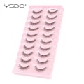 Miniatyrbild 2 av 6: Lashes 3/10 Par Half Lashes Katt Öga Naturliga Långa Snor 3D Mink Ögonfransar Full Remsa Lashes Makeup Förlängning Verktyg 3 pairs- G302W