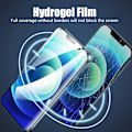 Miniatyrbild 5 av 6: 4 st Mjuka Hydrogel Filmer 13 12 Pro Max Silikon TPU Skärmskydd För IPhone 14 11 XS XR X 7 8 15 Plus Stödjer upplåsning For iPhone SE 2022 4pcs