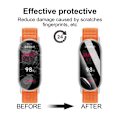 Miniatyrbild 3 av 6: Flexibla TPU Skärmskydd för Xiaomi Mi Band 9 Mjukt Anti-repa Hydrogel Film för Xiaomi Band Mi Band 9 Tillbehör for Mi Band 9 2PCS