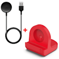 Miniatyrbild 1 av 6: USB TYPC-C Magnetisk Laddare För Samsung Watch Ultra 47mm Snabb Laddningsdocka Samsung Galaxy 7 FE 6 6 Classic 5 5pro usb red Galaxy Watch 6