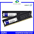 Miniatyrbild 1 av 3: DDR3 DDR4 4GB 8GB 16GB PC3-1066 1333 1600 2133 2400 2666MHZ Stationärt Dator Minne Ram PC4-19200 21300 DIMM 288PIN 1.2V Minnen Ram DDR3 1X4GB 1333