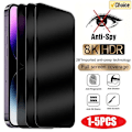 Miniatyrbild 1 av 6: 1-5st Anti-Spion Glas för iPhone 15 14 13 12 11 Pro Max Mini X XS XR 7 8 6 Plus Sekretess Skärmskydd För iPhone SE 2020 2022 For iPhone 13 Pro Anti Peeping