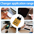 Miniatyrbild 5 av 6: Xiaomi 145W Ultra Snabb Laddning 3-Portars PD USB Mobilladdare EU US UK För iPhone Samsung Huawei NY 1M C to C Cable