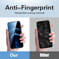 Miniatyrbild 6 av 6: 3-4 st Fulltäckande Härdat Glas För iPhone 11 12 13 14 15 Pro Max Skärmskydd För iPhone X XR Xs Max Skyddsglasfilm For iPhone XR Black