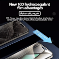 Miniatyrbild 4 av 6: 5 st Hydrogel Film för iPhone 16 16e 15 14 13 12 11 Pro Max Plus 13 12 Mini 8 7 Plus SE XR X XS 6 Full Cover Skärmskydd For iPhone XR 5 Pcs Hydrogel Film