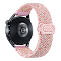 Miniatyrbild 1 av 6: 20mm 22mm Klockarmband för Samsung Galaxy Watch 7/6/4/5/Pro/6 Classic/S3/active 2 Band Flätat Armband Huawei GT 23 GT4 GT5 46mm Pink Unity For Huawei GT4 46mm