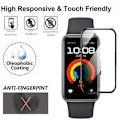 Miniatyrbild 5 av 6: 9D Böjd Skyddsfilm För Huawei Band 9 8 7 6 Smartwatch Skärmskyddsfilmer För Huawei Band 7 8 9 Anti-repa Mjuk Film 2PC For Huawei band 9