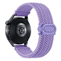 Miniatyrbild 1 av 6: 20mm 22mm Klockarmband för Samsung Galaxy Watch 7/6/4/5/Pro/6 Classic/S3/active 2 Band Flätat Armband Huawei GT 23 GT4 GT5 46mm Lilac Galaxy 7 6 40mm 44mm