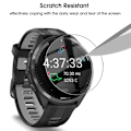 Miniatyrbild 5 av 6: för Garmin Forerunner 965 955 945 935 735XT 165 265 255 265S 255S Härdat Glas Klockskärmskydd Anti-repa Glasfilm 2Pieces Forerunner 255S