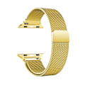 Miniatyrbild 1 av 6: Milanese armband för Apple Watch Ultra 2 49mm 45mm 46mm 44mm 40 42 41mm 38mm armband för iWatch Series 10 9 3 4 6 5 SE 7 8 rem Gold 38 40 41 S10 42mm