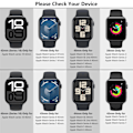 Miniatyrbild 6 av 6: PC-fodral + Silikonarmband för Apple Watch 10 9 8 7 6 5 4 Ultra 49mm Skyddande Skal Stötfångare för IWatch 46 45 41 40 44 38 42mm Armband Smoky purple 40mm